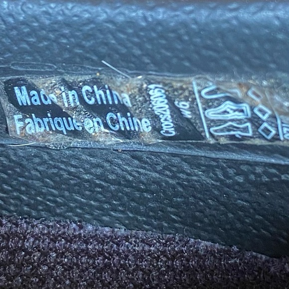 Womens 6 Crocs On The Clock Work Slip On Shoes Black SEF1572 - Picture 8 of 8